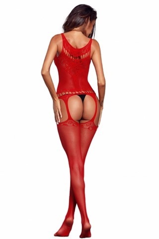 combinaison sexy ouverte rouge lingerie coquine magasin erotique osez chic sexhop angouleme cognac saintes 