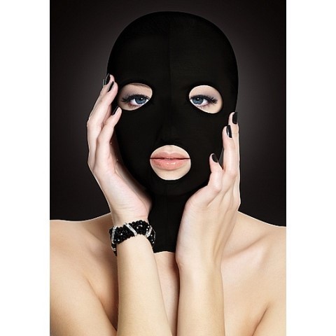 masque bdsm noir subversion mask black ouch magasin erotique angouleme charente